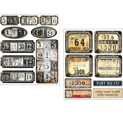 Ciao Bella Mixed Media Sticker Set