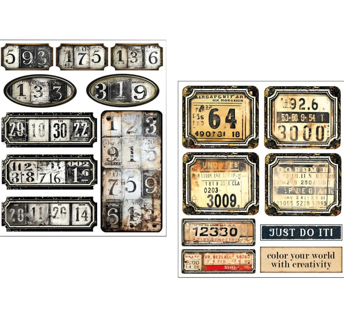 Ciao Bella Mixed Media Sticker Set