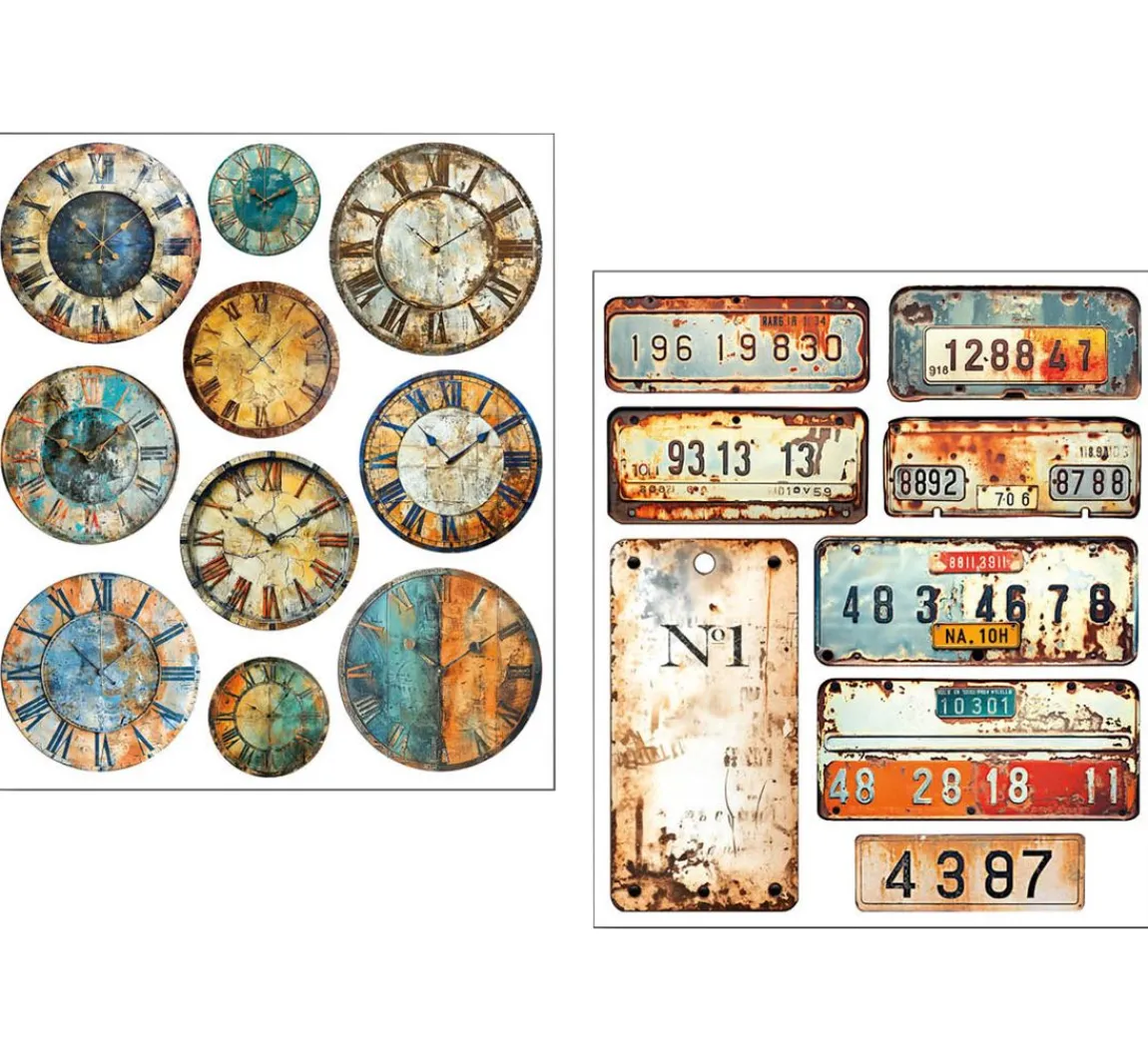 Ciao Bella Mixed Media Sticker Set