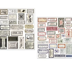 Ciao Bella Mixed Media Sticker Set