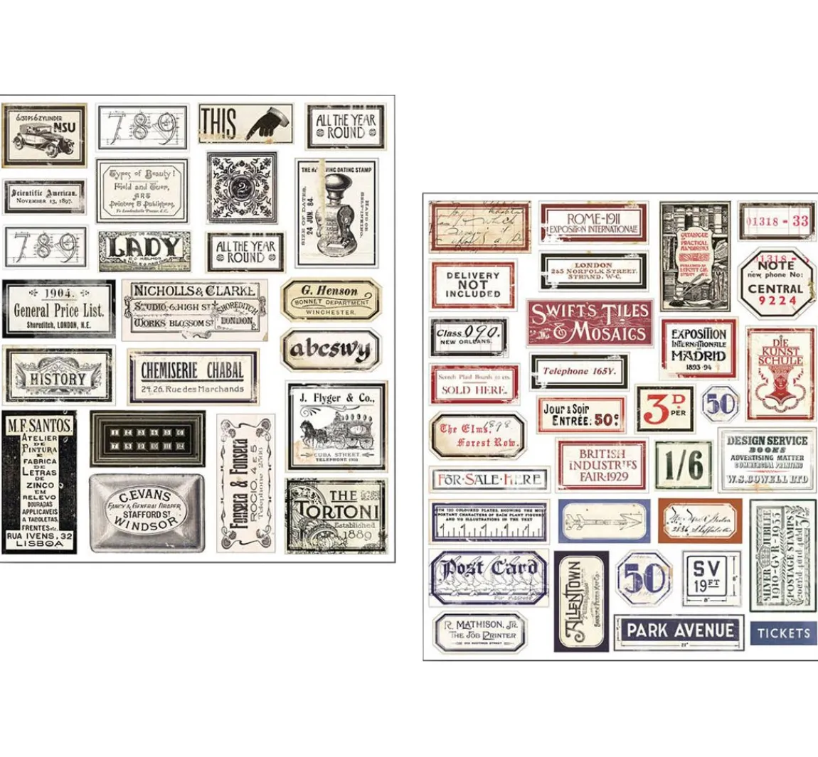 Ciao Bella Mixed Media Sticker Set