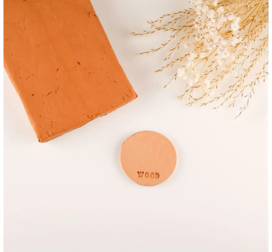 New FIMO Modelliermasse "air Wood-Effect"