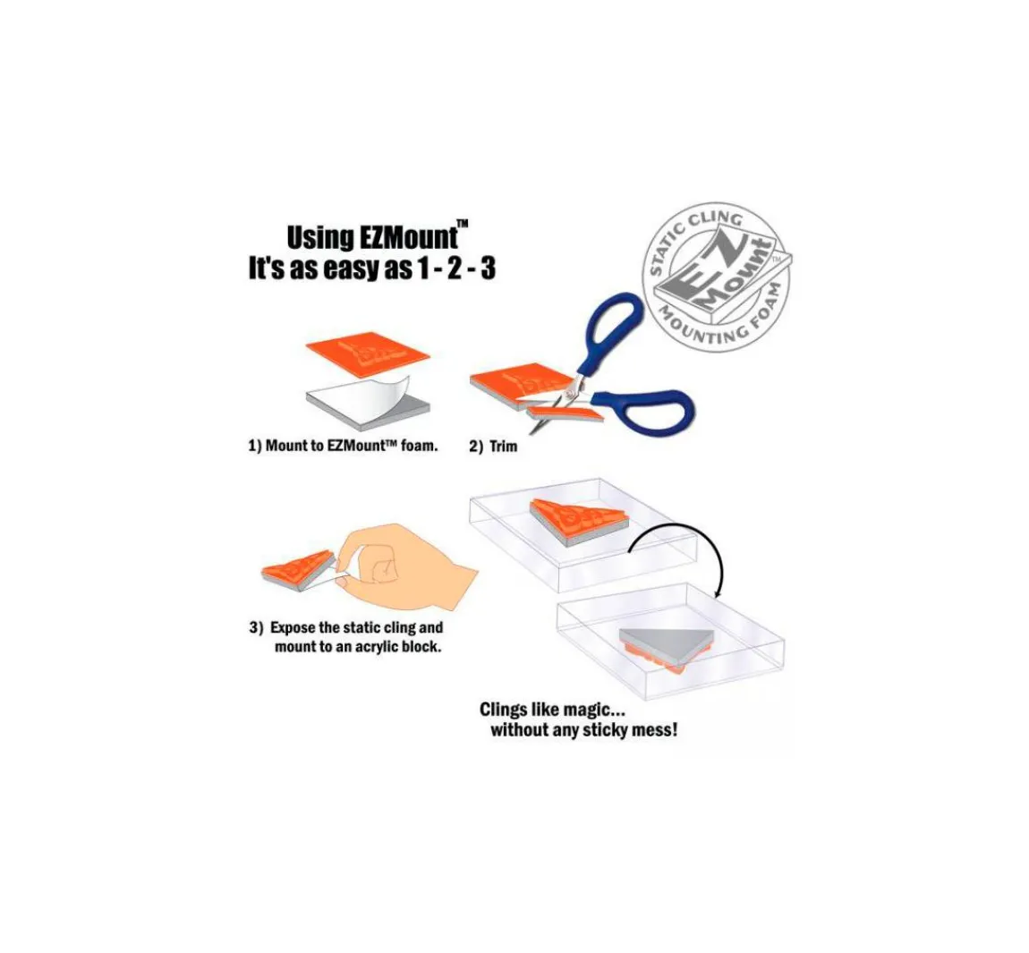 Hot Crafter's Companion Montagematerial für Stempelgummis