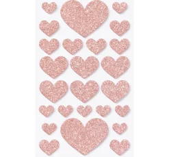 Hot folia Moosgummi Glitter-Sticker