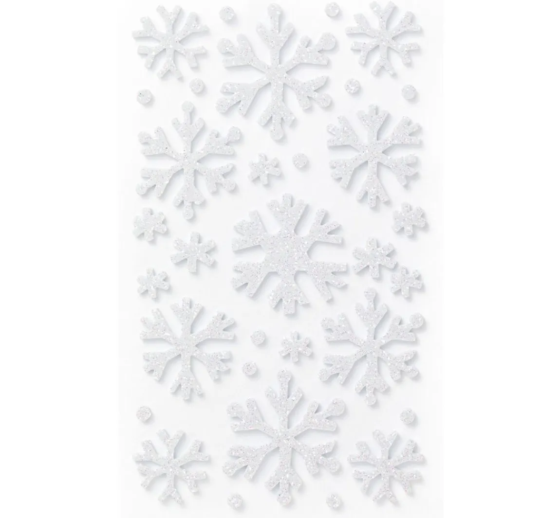 Hot folia Moosgummi Glitter-Sticker