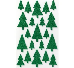 Hot folia Moosgummi Glitter-Sticker