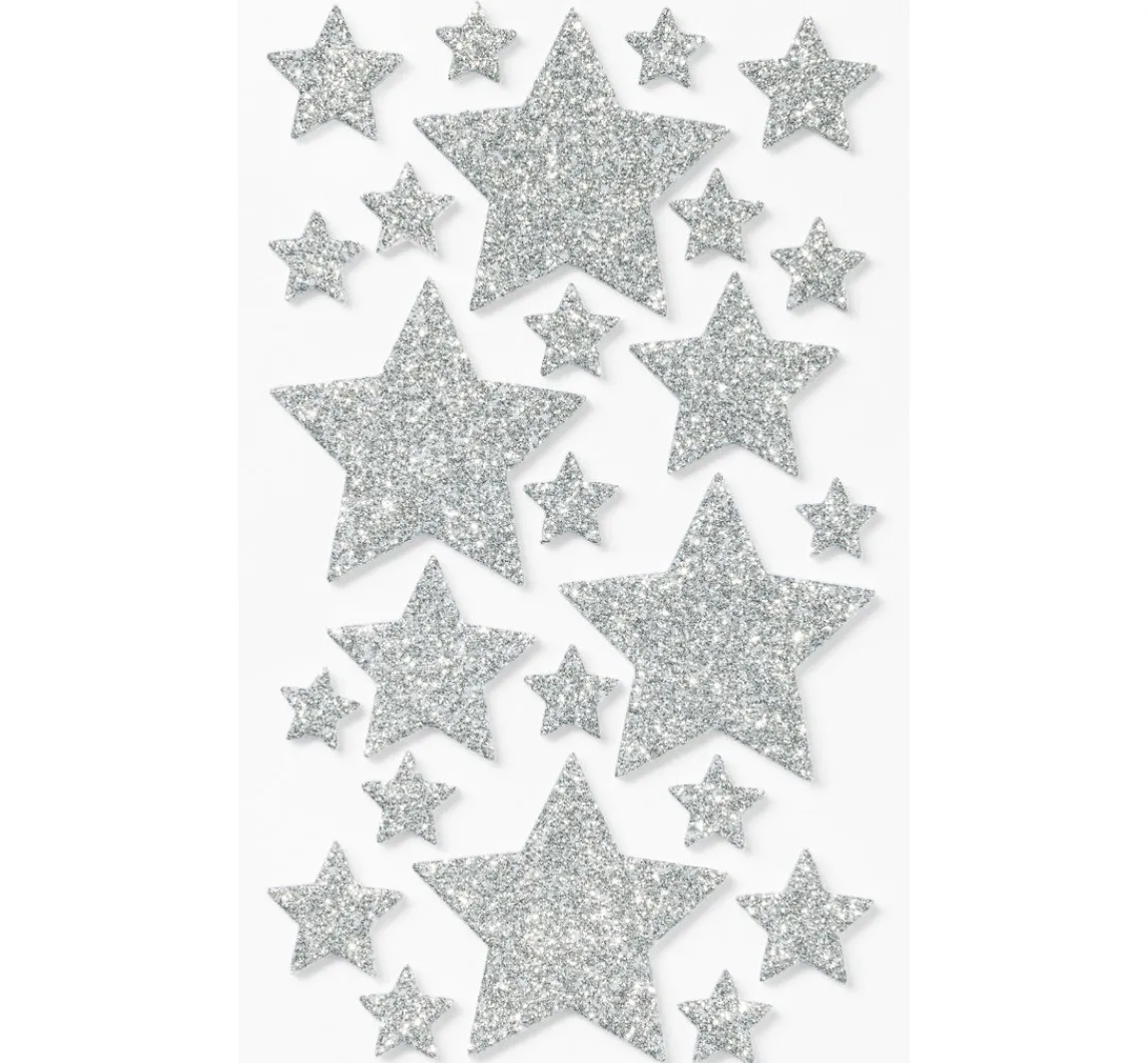 Hot folia Moosgummi Glitter-Sticker