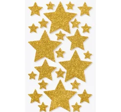 Hot folia Moosgummi Glitter-Sticker