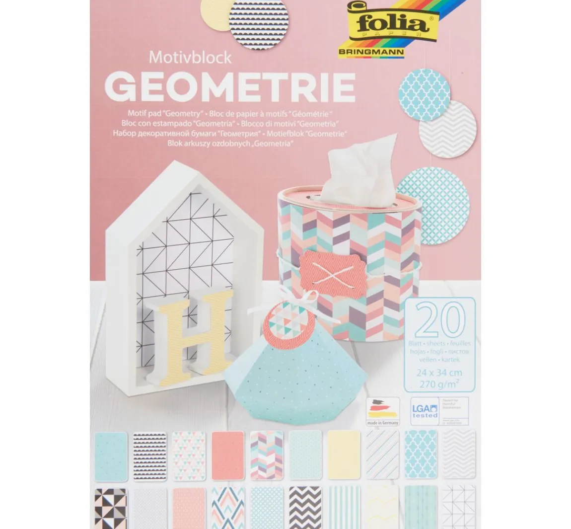 folia Motivblock "GEOMETRIE"