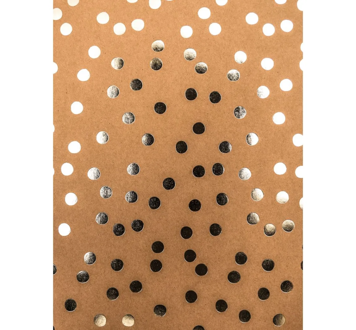 Rico Design Motivblock "Kraftpapier Hot Foil"
