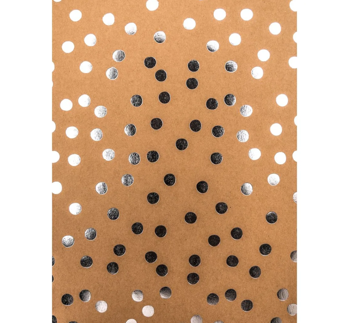 Rico Design Motivblock "Kraftpapier Hot Foil"