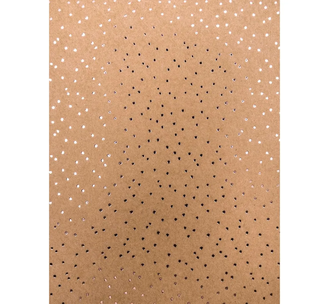 Rico Design Motivblock "Kraftpapier Hot Foil"