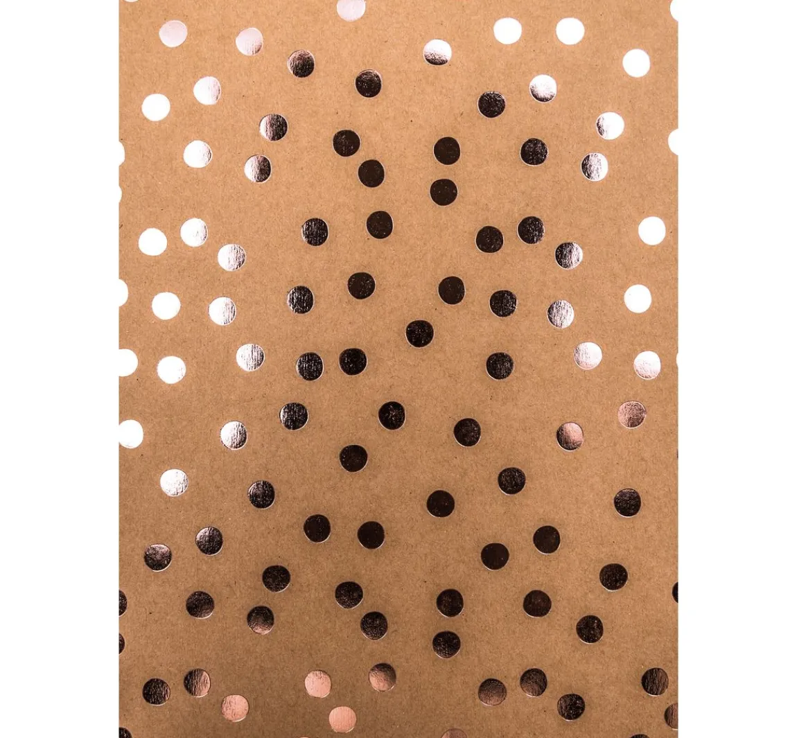 Rico Design Motivblock "Kraftpapier Hot Foil"