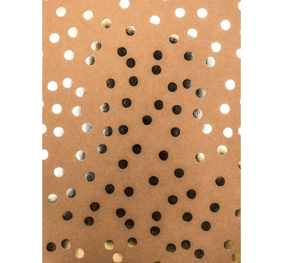 Rico Design Motivblock "Kraftpapier Hot Foil"