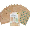 New folia Motivblock "Kraftpapier mit Motivdruck"