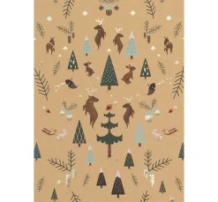 Clearance folia Motivblock "Kraftpapier Xmas"