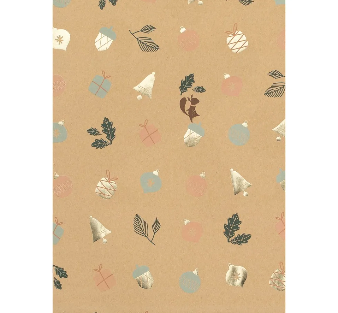 Clearance folia Motivblock "Kraftpapier Xmas"