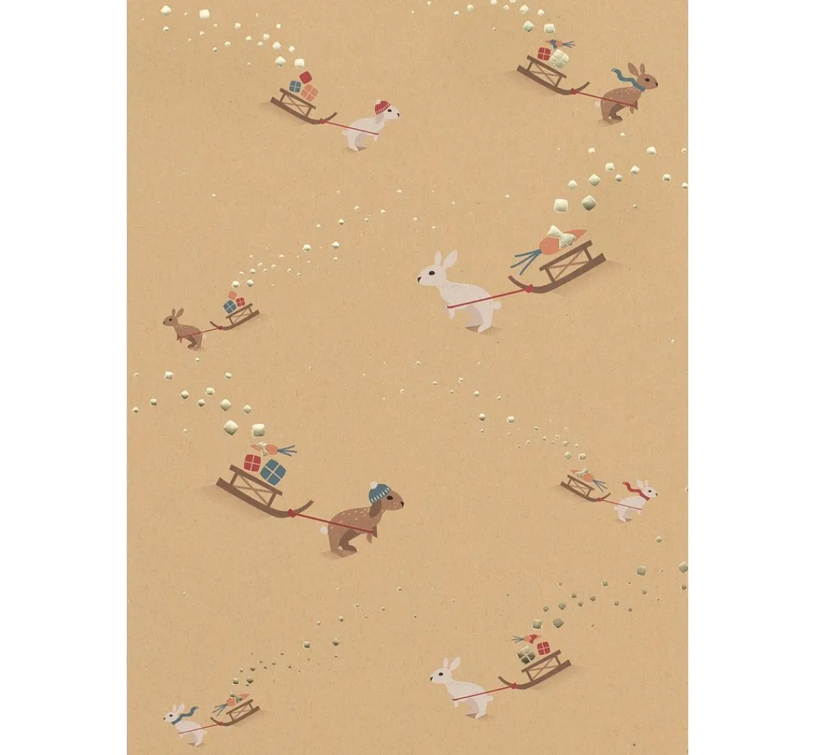 Clearance folia Motivblock "Kraftpapier Xmas"