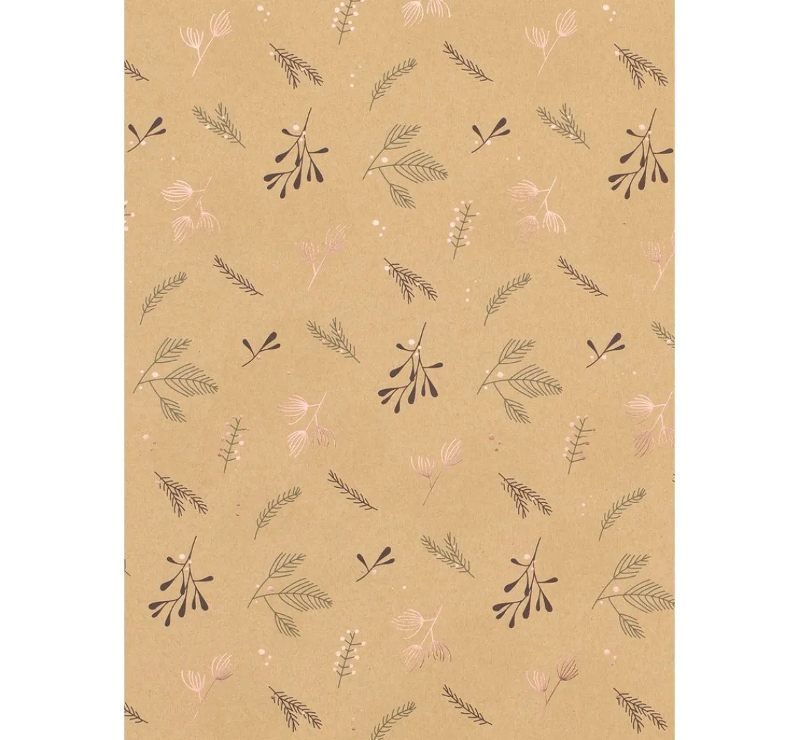 Clearance folia Motivblock "Kraftpapier Xmas"