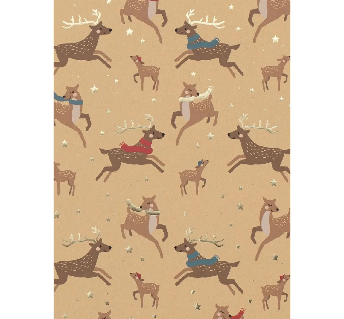 Clearance folia Motivblock "Kraftpapier Xmas"