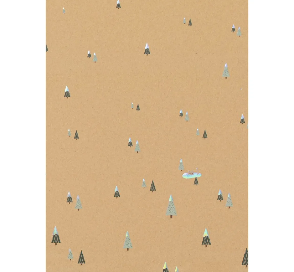 Clearance folia Motivblock "Kraftpapier Xmas"