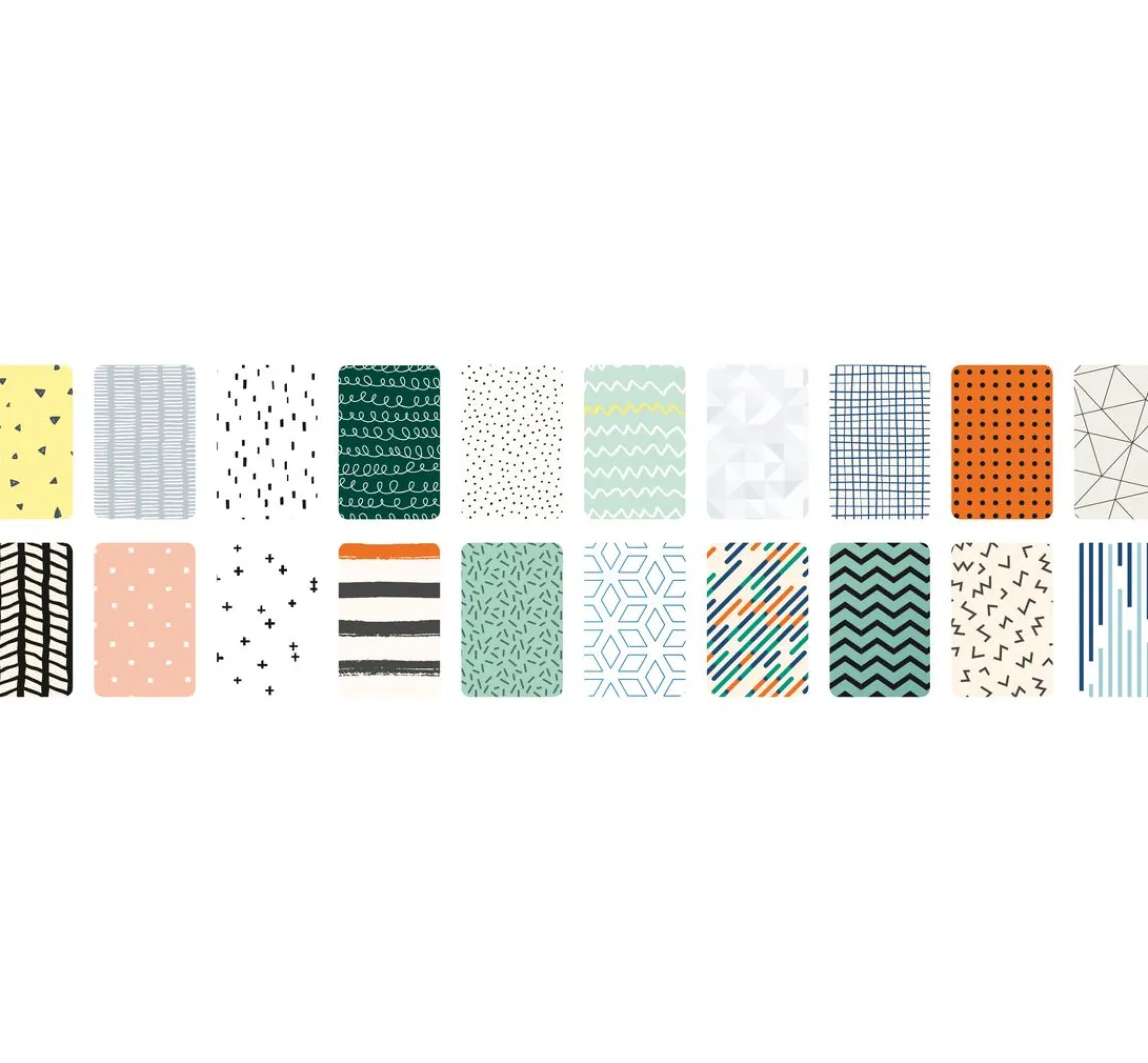 New folia Motivblock "Minimalistisch", 270 g/m², 24x34cm, 20 Blatt