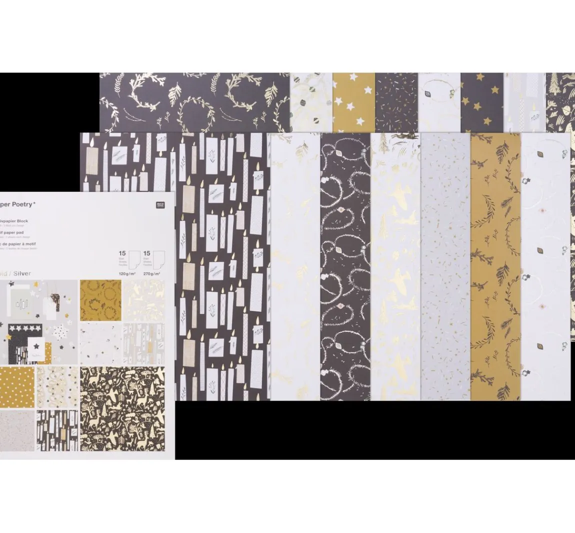 Discount Rico Design Motivblock "Nostalgic Christmas"