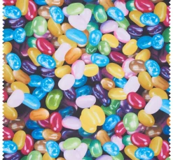 New VBS Marktplatz Motiv-Dekostoff "Candy Drops"