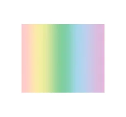 Hot URSUS Motiv-Fotokarton "Regenbogen Pastell"