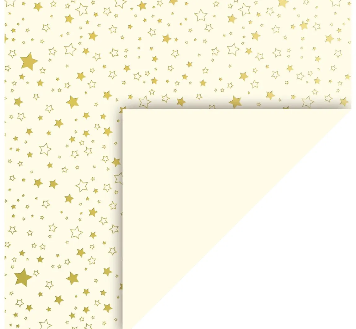 Discount Heyda Motivkarton "Golden Stars"