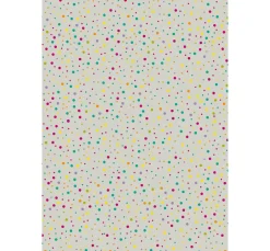 Discount MarpaJansen Motivkarton "Grey Line", Regenbogen Punkte