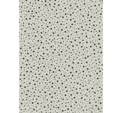 Discount MarpaJansen Motivkarton "Grey Line", Sterne schwarz