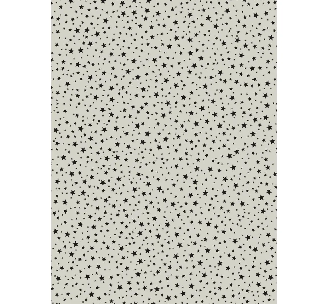 Discount MarpaJansen Motivkarton "Grey Line", Sterne schwarz