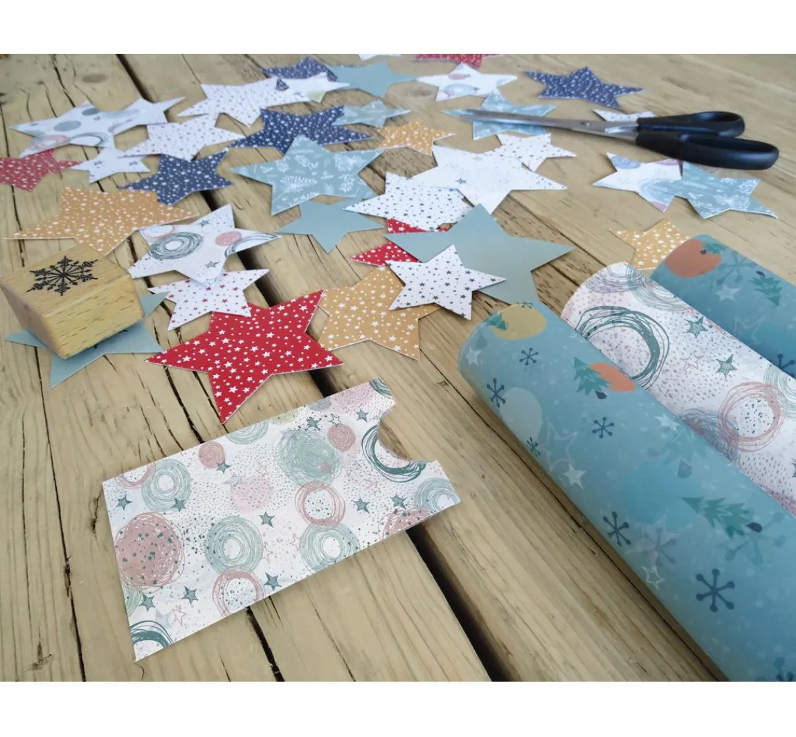 Discount MarpaJansen Motivkarton "Stars & Dots"