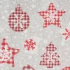 Outlet VBS Marktplatz Motiv-Stoff Leinenoptik "Country Christmas"