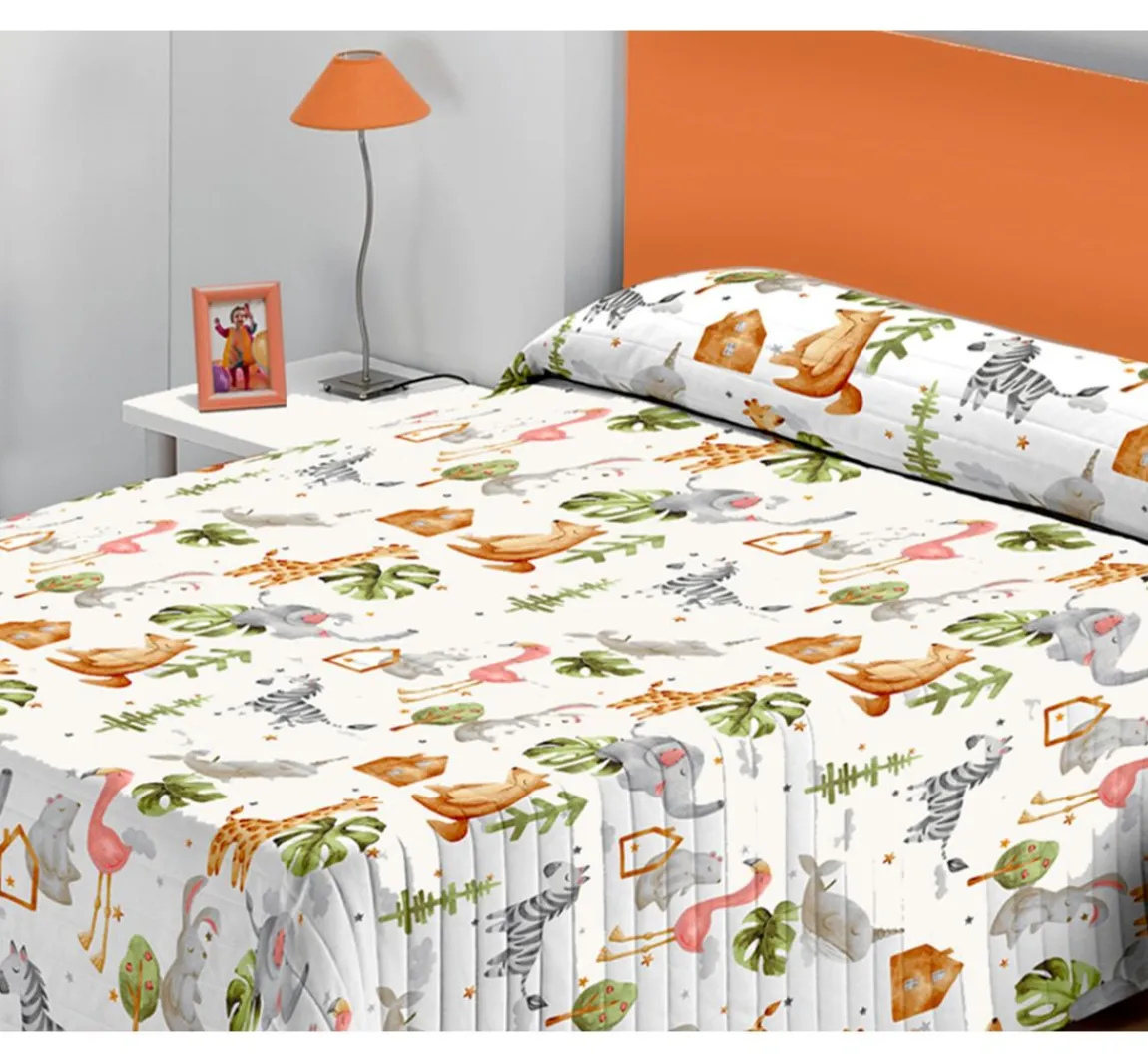 Outlet VBS Marktplatz Motiv-Stoff Leinenoptik "Junior"