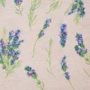 Online VBS Marktplatz Motiv-Stoff Leinenoptik "Lavendel"