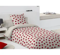Outlet VBS Marktplatz Motiv-Stoff Leinenoptik