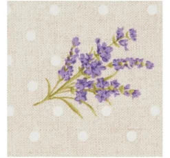 Discount VBS Marktplatz Motiv-Stoff Leinenoptik "Provence"