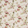 Discount VBS Marktplatz Motiv-Stoff Leinenoptik "Rosen"