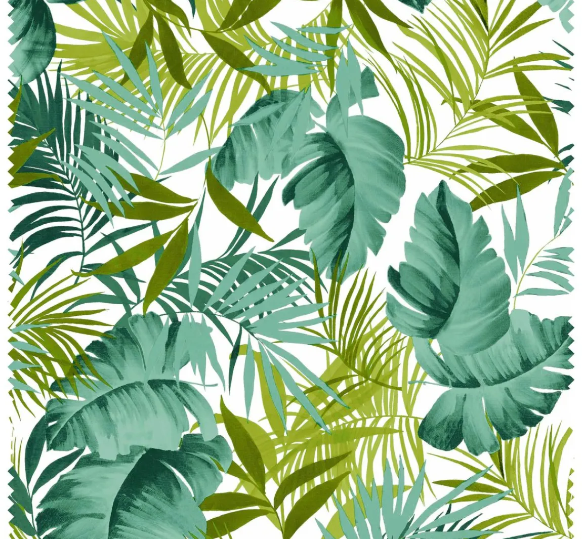 Outlet VBS Marktplatz Motiv-Stoff "Monstera Jungle"