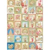 Sale Ciao Bella Motiv-Strohseide "Adventskalenderzahlen"