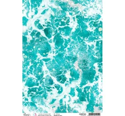 Discount Ciao Bella Motiv-Strohseide "Aquaholic"