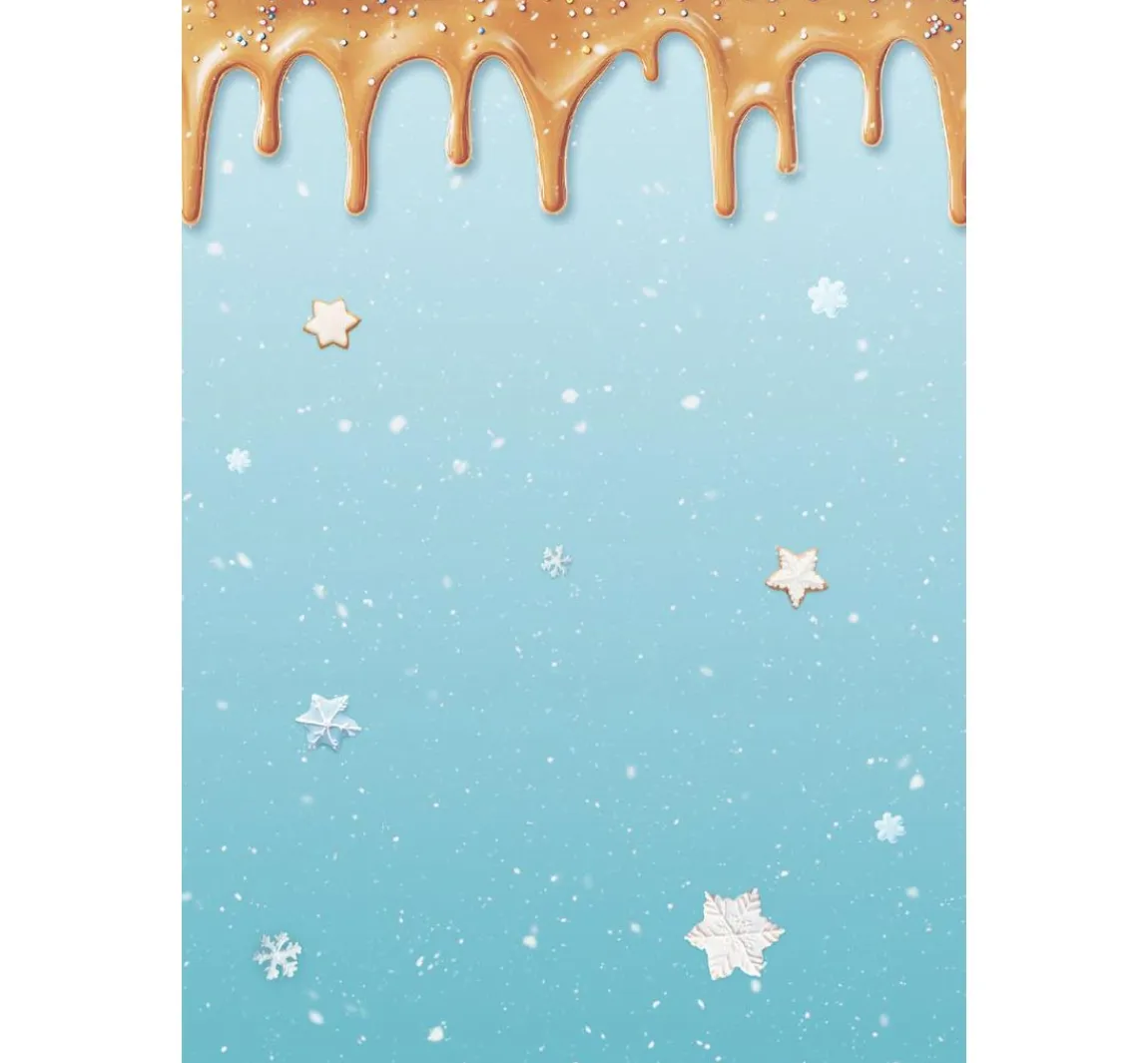 Discount Stamperia Motiv-Strohseide Backgrounds "Candy Christmas"