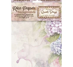 Outlet Stamperia Motiv-Strohseide Backgrounds "Quiet Days"