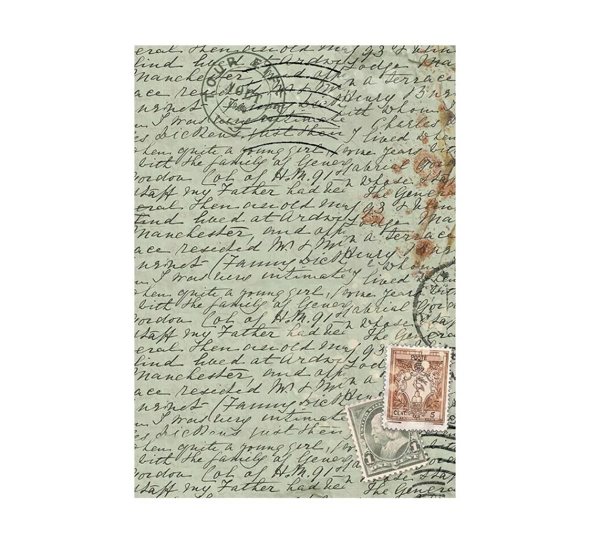 New Stamperia Motiv-Strohseide Backgrounds "Alterego"