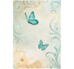 Clearance Stamperia Motiv-Strohseide Backgrounds "Masquerade"