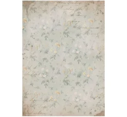 Clearance Stamperia Motiv-Strohseide Backgrounds "Golden Harmony"