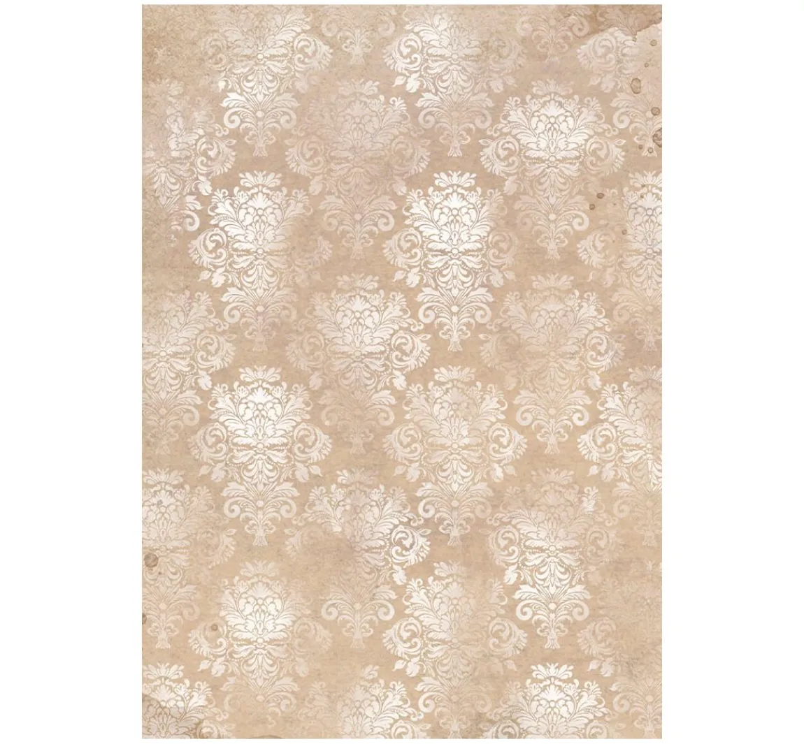 Clearance Stamperia Motiv-Strohseide Backgrounds "Golden Harmony"
