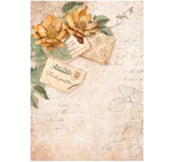 Clearance Stamperia Motiv-Strohseide Backgrounds